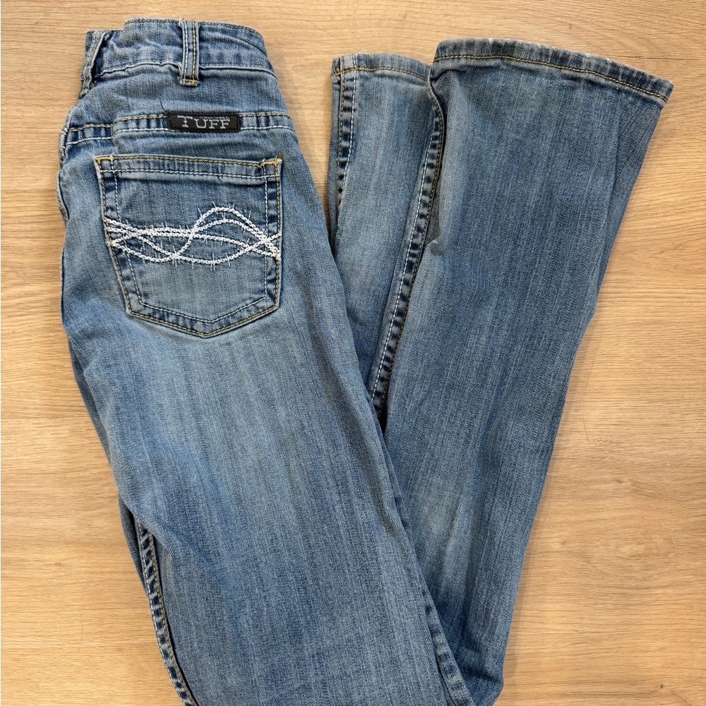 Cowgirl Tuff Light Blue Flare Jeans